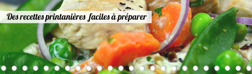 recette facile spécial printemps