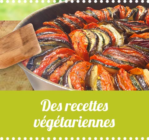 des recettes de cuisine végétariennes