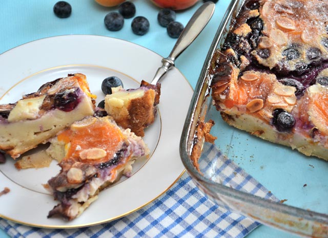 recette facile de Clafoutis aux fruits d’été