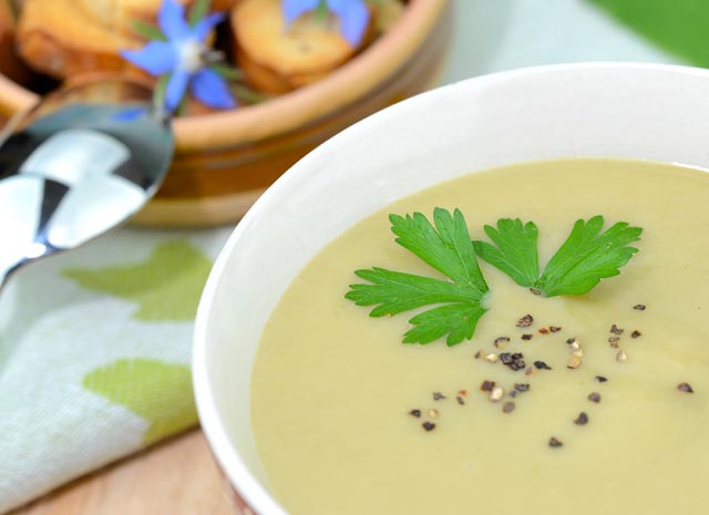 recette express facile de Velouté de courgettes