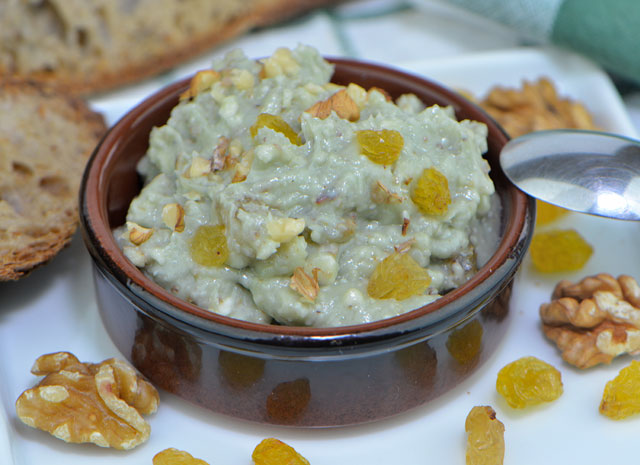 recette sans cuisson de Dip au roquefort