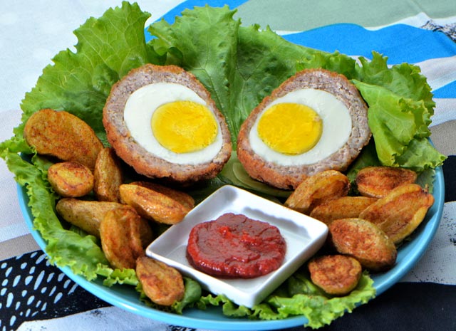 recette express facile de Oeufs à l’ecossaise