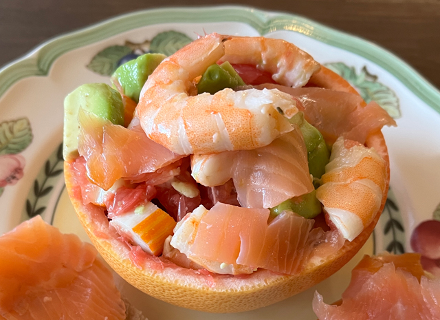 recette sans cuisson de Pamplemousse fraîcheur