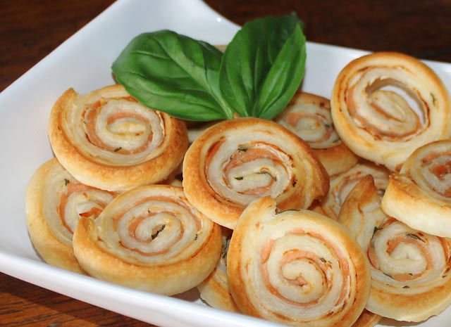 recette de Rouleaux au saumon