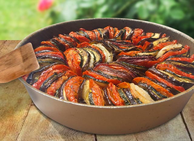 recette rapide de Tian provençal