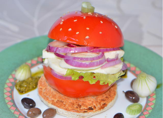 recette rapide de Veggi Burger