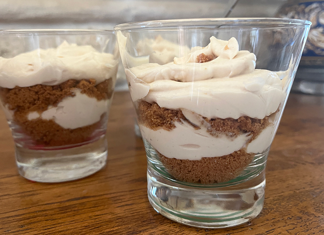 recette de Verrine spéculos